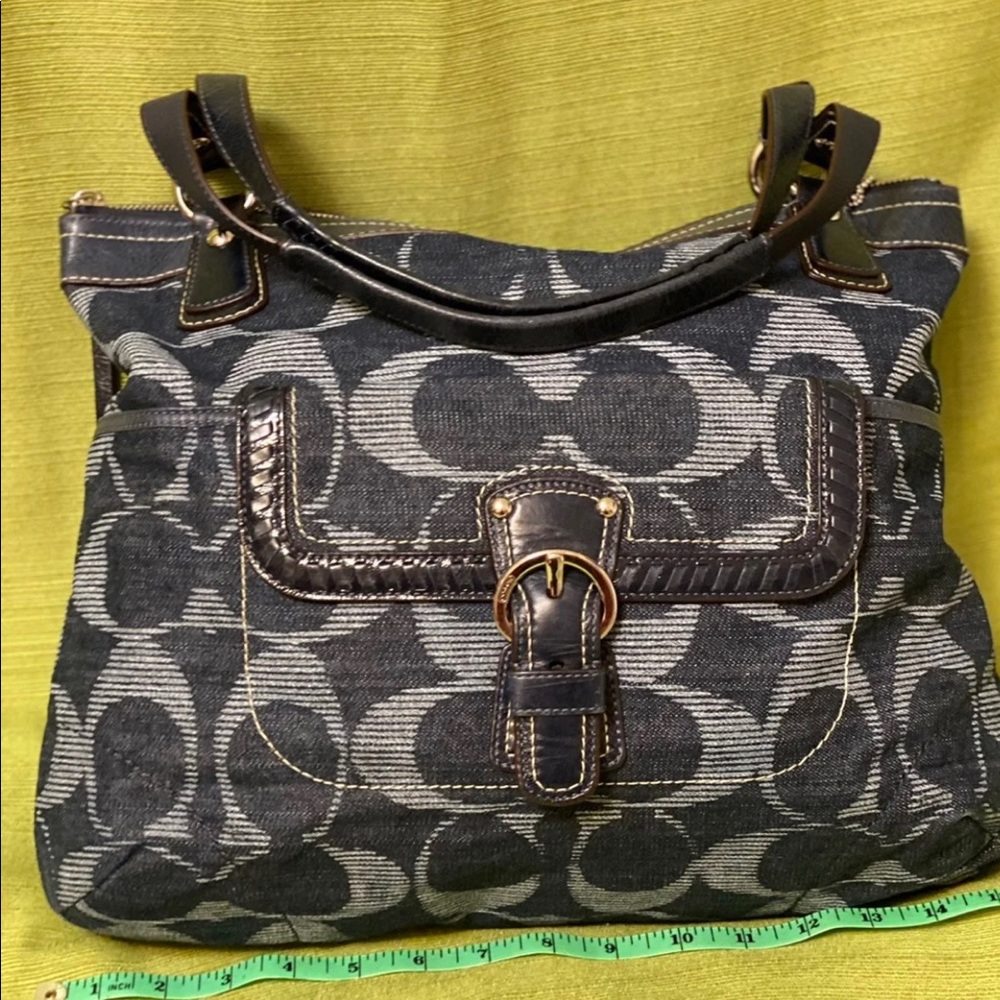 Coach Denim Excellent Condition - image 2